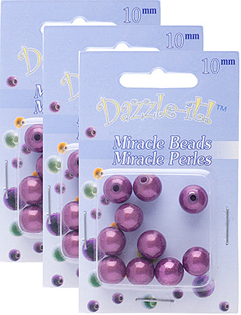 Miracle Bead Round Transparent 10pcs 10mm