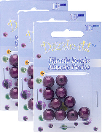Miracle Bead Round Transparent 10pcs 10mm