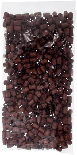 Euro Wood Beads Cylinder Large Hole 6x9mm 