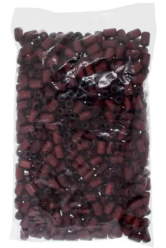 Euro Wood Beads Cylinder Large Hole 6x9mm 