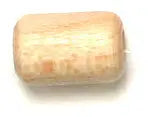 Euro Wood Beads Cylinder Large Hole 6x9mm 