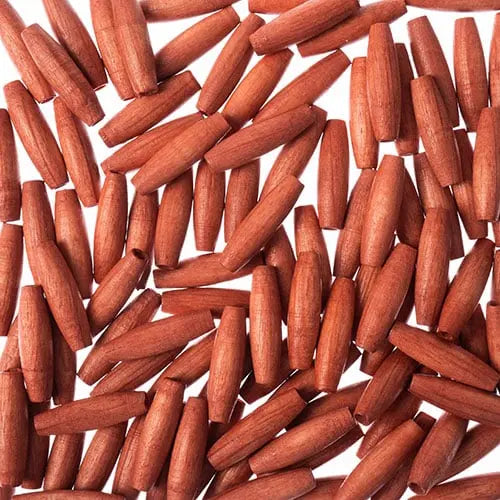 Euro Wood Beads Oval 4.5x16mm