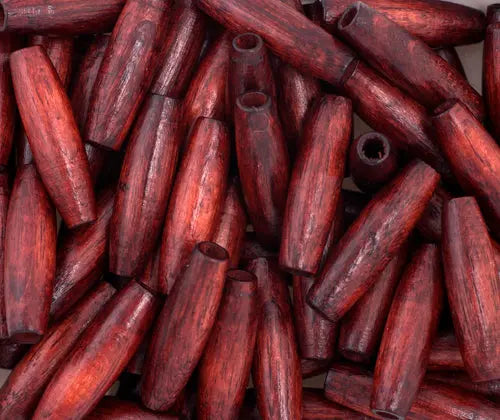 Euro Wood Beads Oval 4.5x16mm