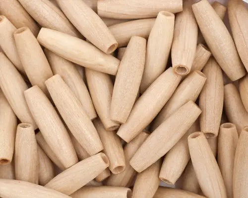 Euro Wood Beads Oval 4.5x16mm