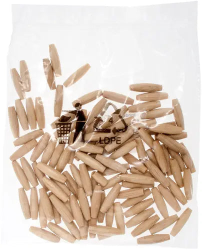 Euro Wood Beads Oval 4.5x16mm