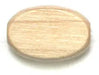 Euro Wood Flat Oval 10x15mm  Large Hole 2.7mm