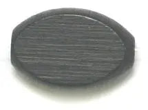 Euro Wood Flat Oval 10x15mm  Large Hole 2.7mm