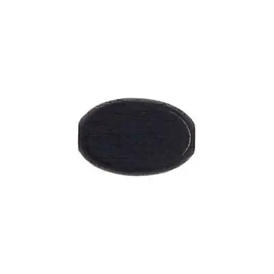 Euro Wood Flat Oval 10x15mm  Large Hole 2.7mm - Cosplay Supplies Inc