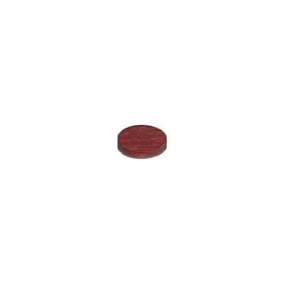 Euro Wood Flat Oval 10x15mm  Large Hole 2.7mm - Cosplay Supplies Inc