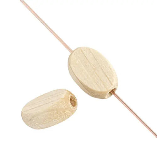 Euro Wood Flat Oval 8x12mm 