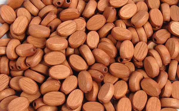 Euro Wood Flat Oval 8x12mm 