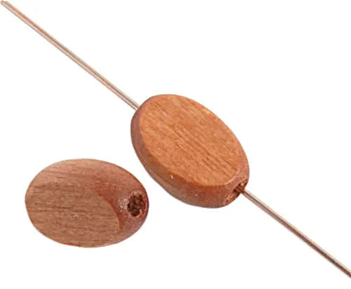 Euro Wood Flat Oval 8x12mm 