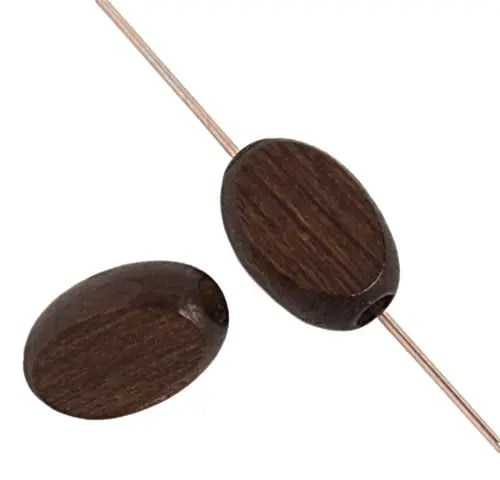 Euro Wood Flat Oval 8x12mm 