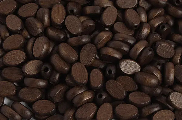 Euro Wood Flat Oval 8x12mm 