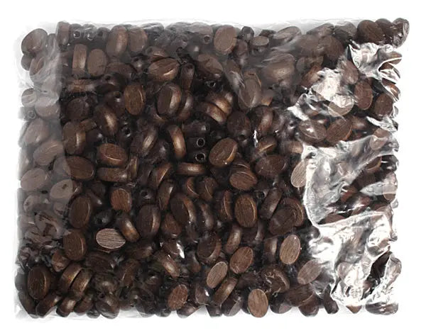 Euro Wood Flat Oval 8x12mm 