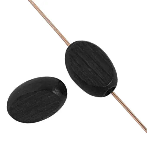 Euro Wood Flat Oval 8x12mm 