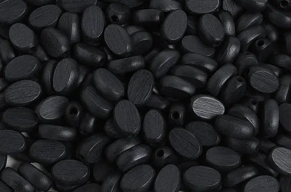 Euro Wood Flat Oval 8x12mm 