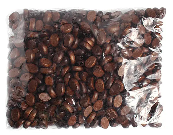 Euro Wood Flat Oval 8x12mm 