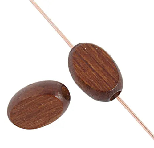 Euro Wood Flat Oval 8x12mm 