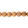 Bead - Cedar Wood Round 8in Natural Limited