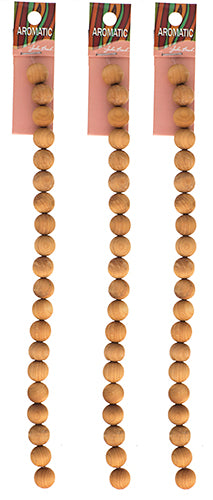 Bead - Cedar Wood Round 8in Natural Limited