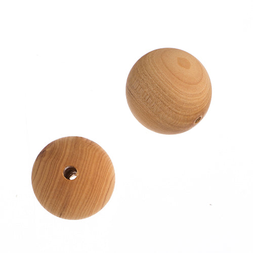 Bead - Cedar Wood Round 8in Natural Limited