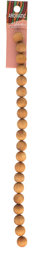 Bead - Cedar Wood Round 8in Natural Limited