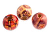 Wooden Bead Round 11mm Mixed Pattern & Color