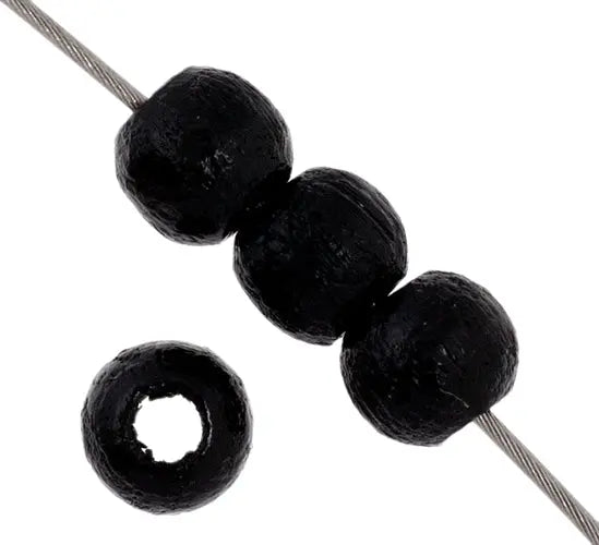 Euro Wood Beads Round 4mm 