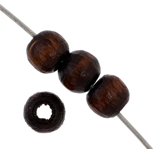 Euro Wood Beads Round 4mm 