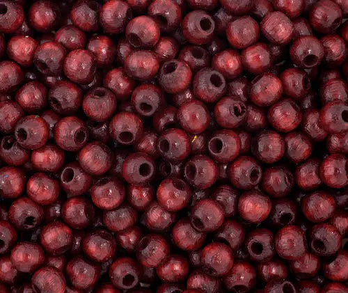 Euro Wood Beads Round 4mm 