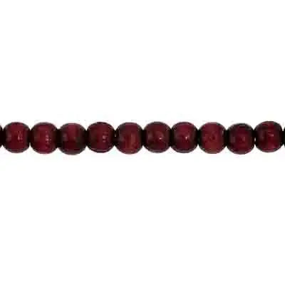 Euro Wood Beads Round 4mm - Cosplay Supplies Inc