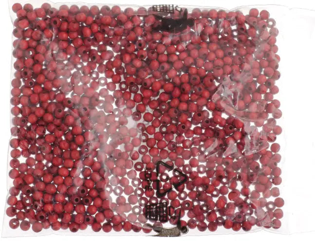 Euro Wood Beads Round 4mm 