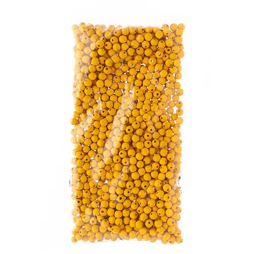 Euro Wood Beads Round 6mm 