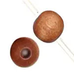 Euro Wood Beads Round 6mm 