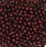 Euro Wood Beads Round 6mm 