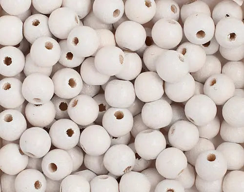 Euro Wood Beads Round 6mm 
