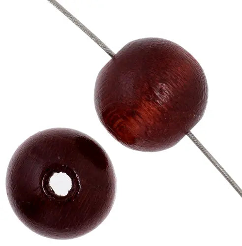 Euro Wood Beads Round 10mm 