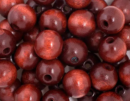 Euro Wood Beads Round 10mm 