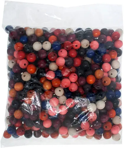 Euro Wood Beads Round 10mm 