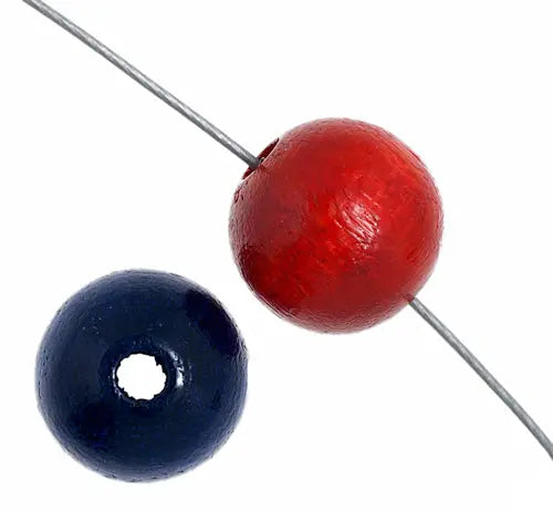 Euro Wood Beads Round 10mm 
