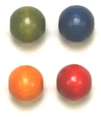 Euro Wood Beads Round 10mm 