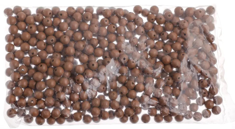 Euro Wood Beads Round 10mm 