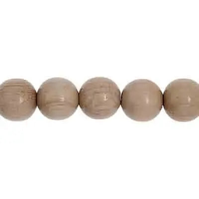 Euro Wood Beads Round 12mm