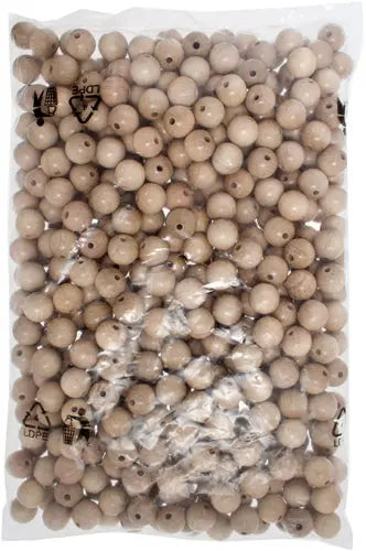 Euro Wood Beads Round 12mm 