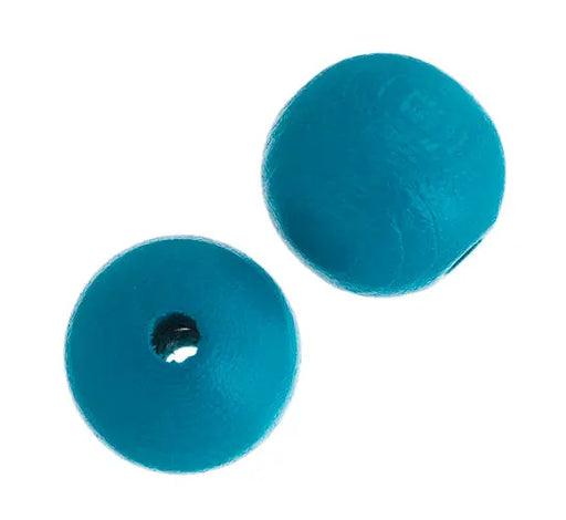 Euro Wood Beads Round 12mm 