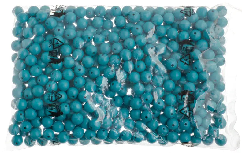 Euro Wood Beads Round 12mm 