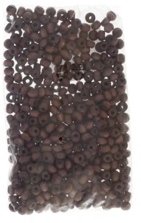 Euro Wood Crowbeads 9x6mm 