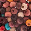Euro Wood Crowbeads 9x6mm 