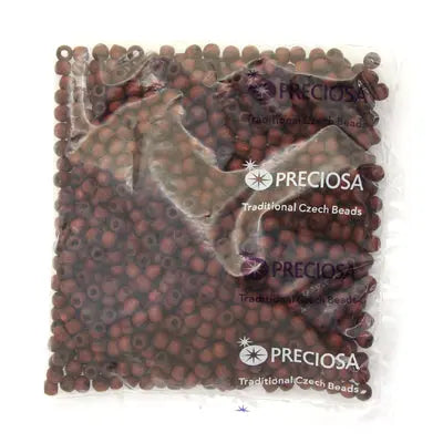 Euro Wood Crowbeads 6x4.5mm  2.7mm Hole